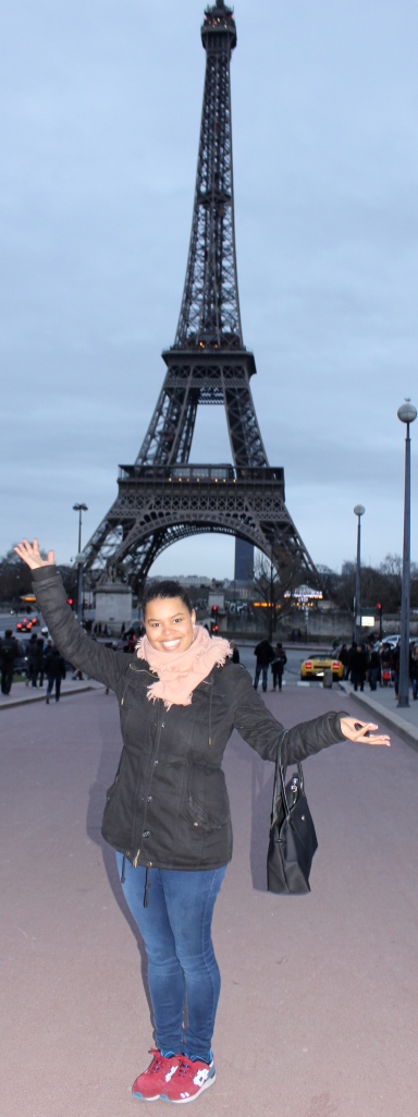 Eiffelturm / Hilton Azubi Malika in Paris